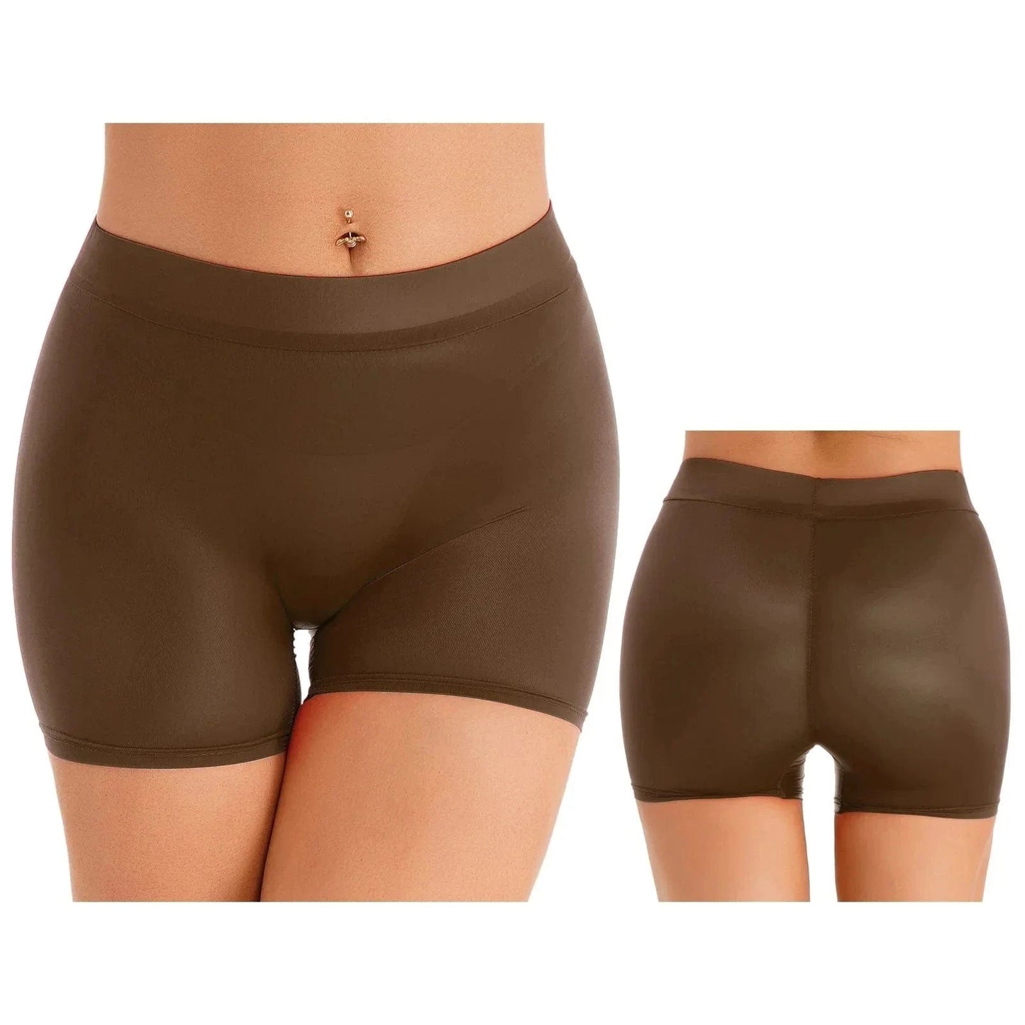 See Panties Through Shorts