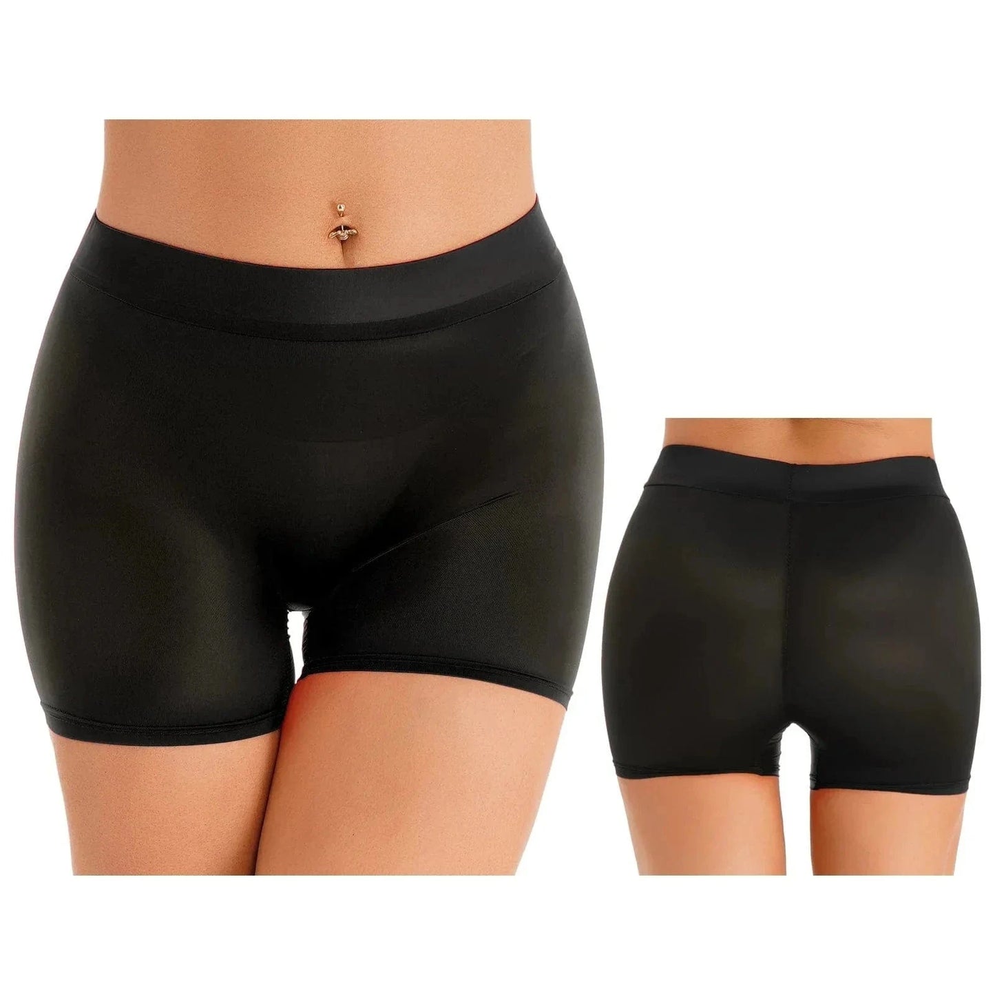 See Panties Through Shorts