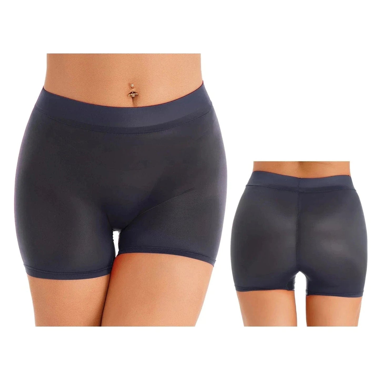 See Panties Through Shorts