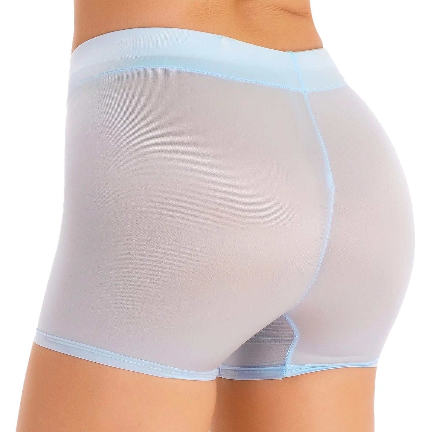 See Panties Through Shorts